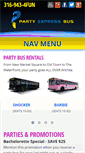 Mobile Screenshot of partybuswichita.com